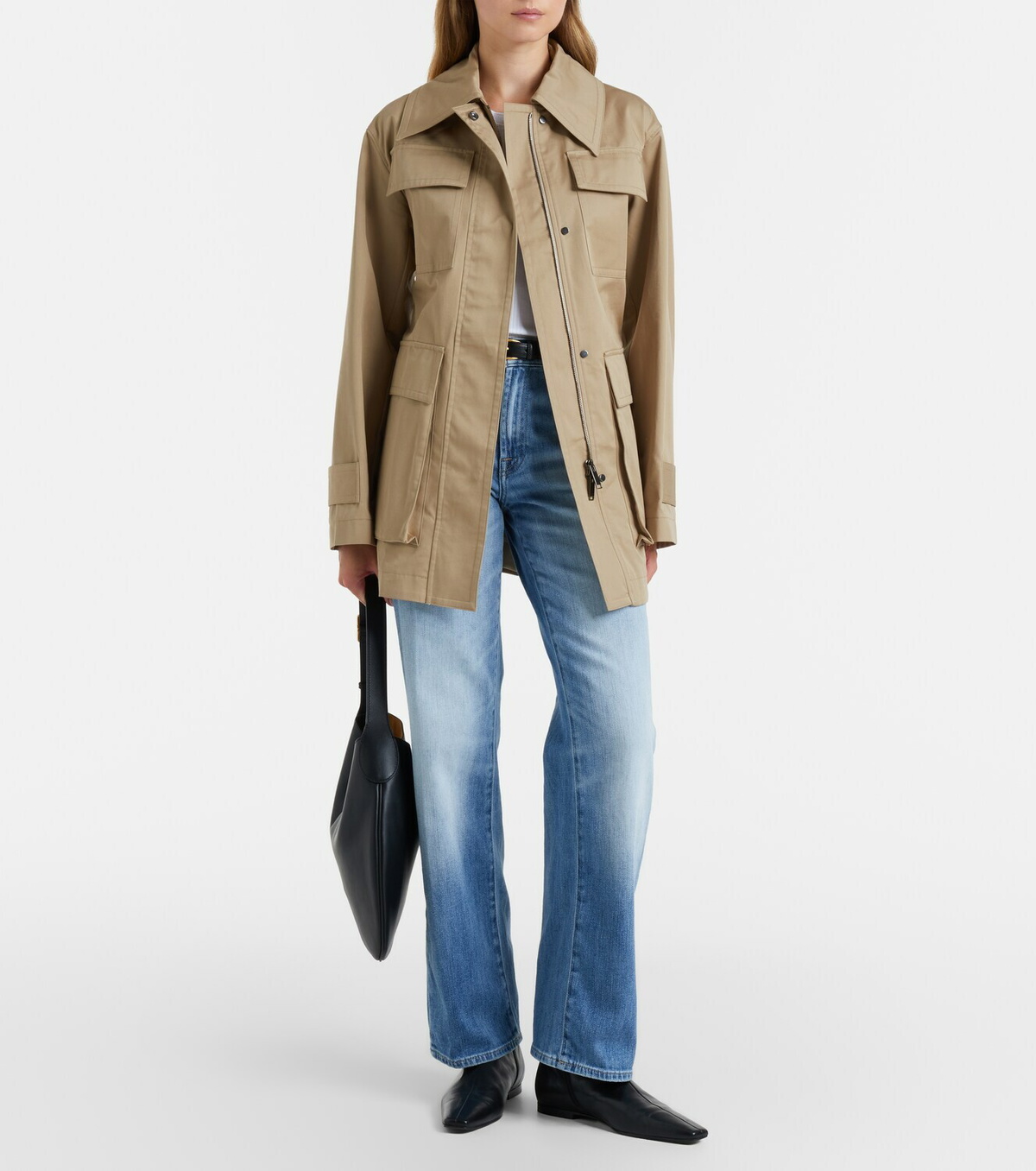 7 For All Mankind Stovepipe straight jeans