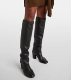 Lemaire Glove leather knee-high boots