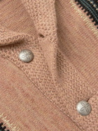 RRL - Intarsia Wool and Cashmere-Blend Cardigan - Neutrals