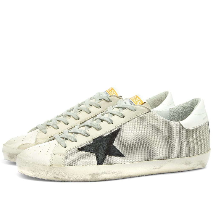 Photo: Golden Goose Superstar Mesh Sneaker Grey Cord Gum