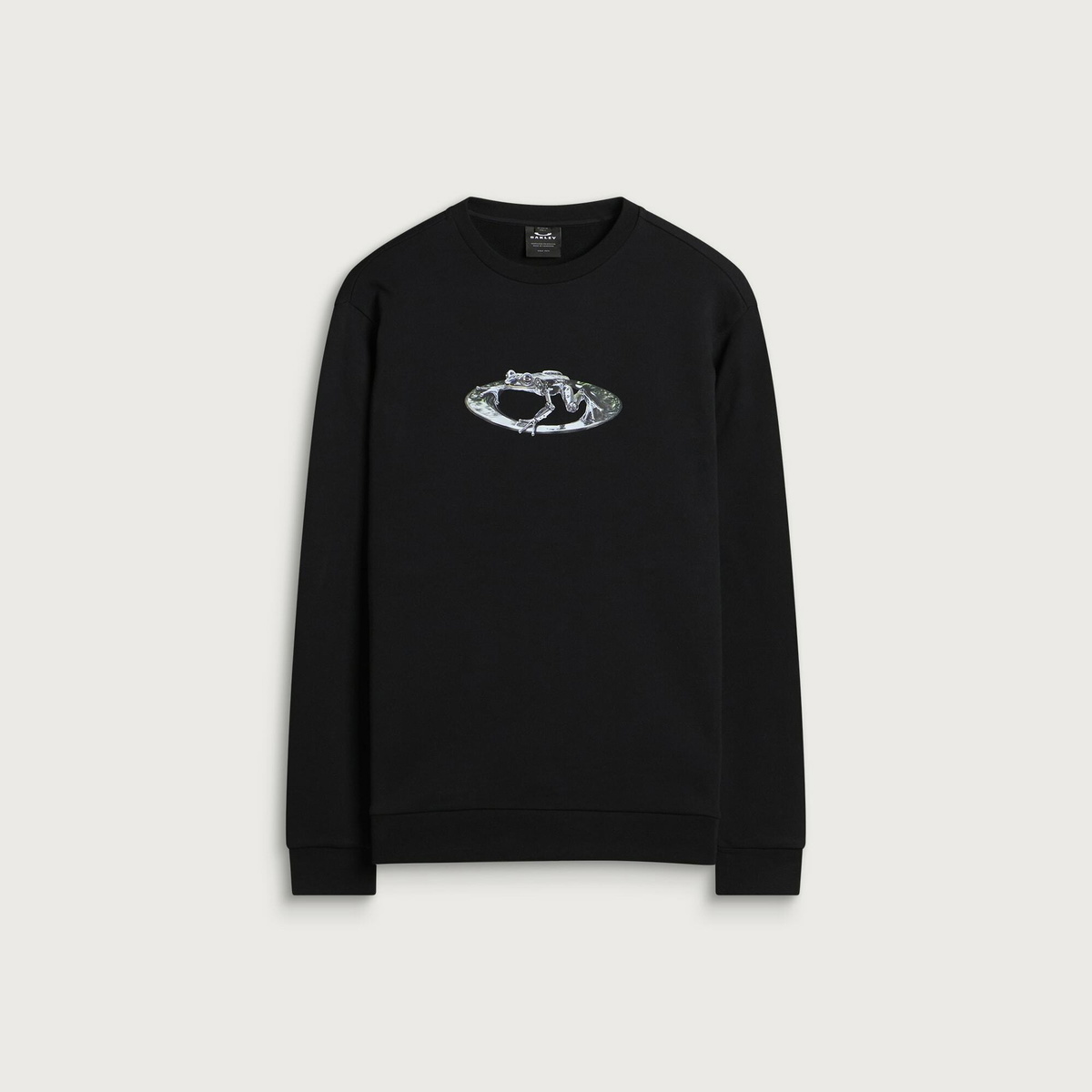 Oakley Men's Animatronic Frog Sweatshirt in Pitch Black