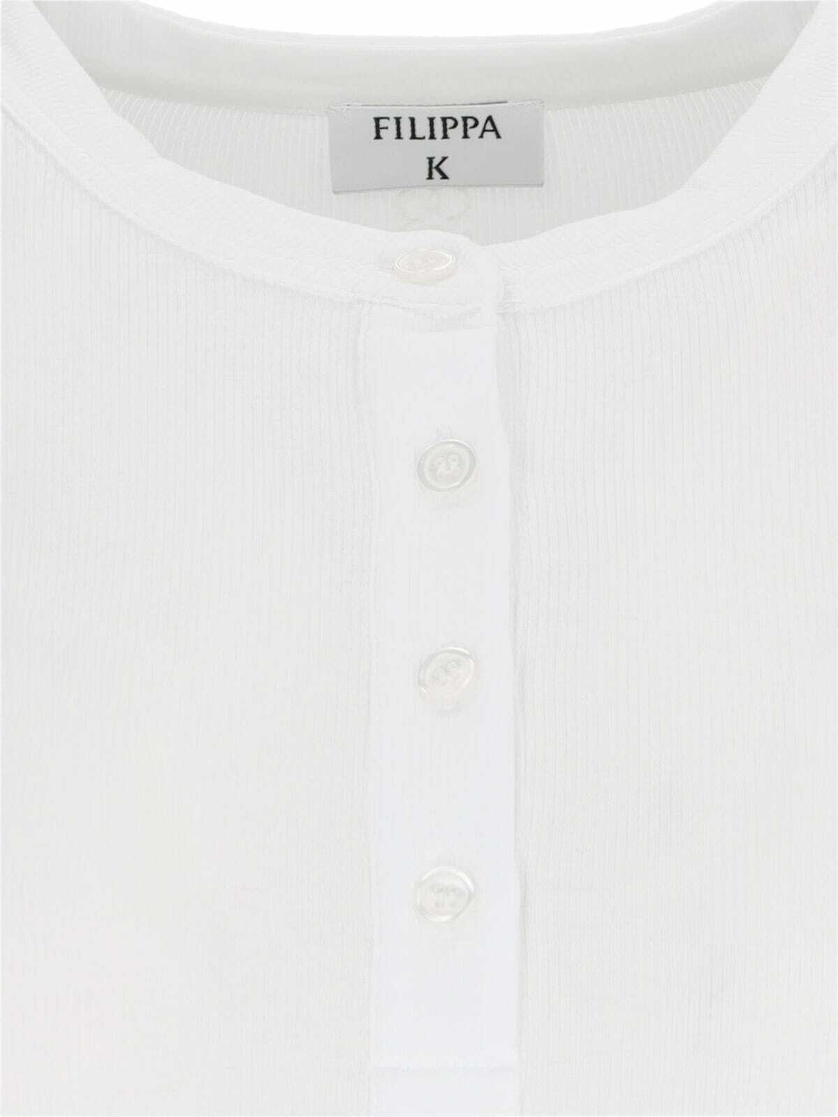 Filippa K henley Logo Sweater