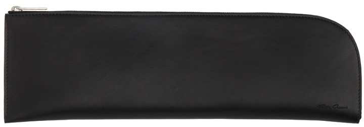 Photo: Rick Owens Black Leather Extended Wallet