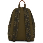 Eastpak Khaki Camo Padded Pakr Backpack