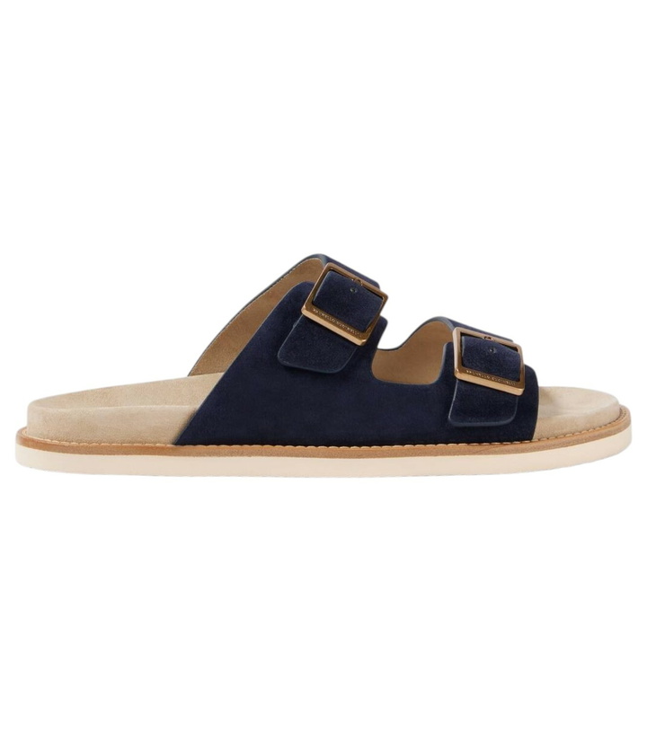 Photo: Brunello Cucinelli Suede sandals