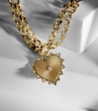 FoundRae True Love 18kt gold charm bracelet with diamond