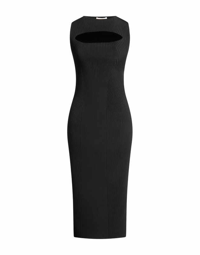 Photo: Mcqueen Womens Midi dress in Black