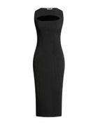 Mcqueen Womens Midi dress in Black