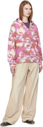 BAPE Pink Map Camo Shark Full Zip Hoodie