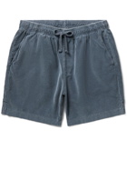 Save Khaki United - Easy Cotton-Corduroy Drawstring Shorts - Blue