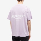 Represent Men's Owners Club T-Shirt in Pastel Lilac