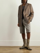 Jil Sander - Virgin Wool-Blend Drill Blazer - Brown