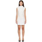 KHAITE Off-White Astor Minidress