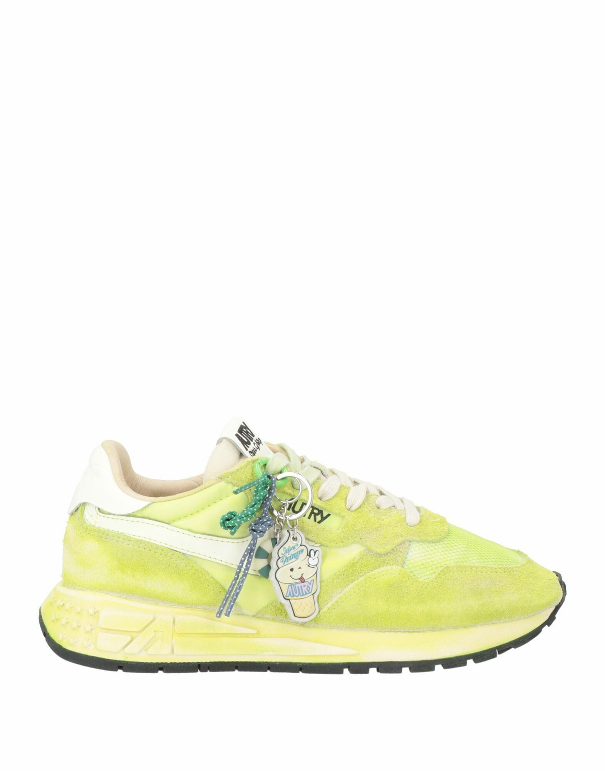 Autry Womens Sneakers Lime in Green