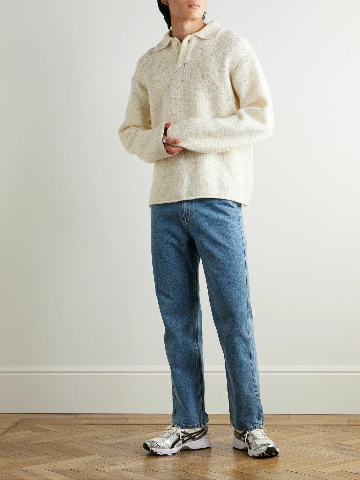 Amomento - Straight-Leg Jeans - Blue AMOMENTO