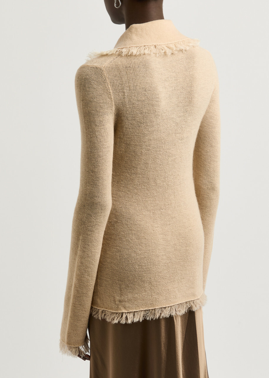 BY MALENE BIRGER DREELE フリンジプルオーバー ニット Dreele wool-blend sweater - Buy Knitwear online | By Malene Birger