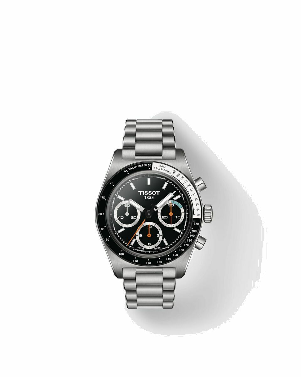 Photo: Tissot Pr516 Mechanical Chronograph Black/Silver - Mens - Watches
