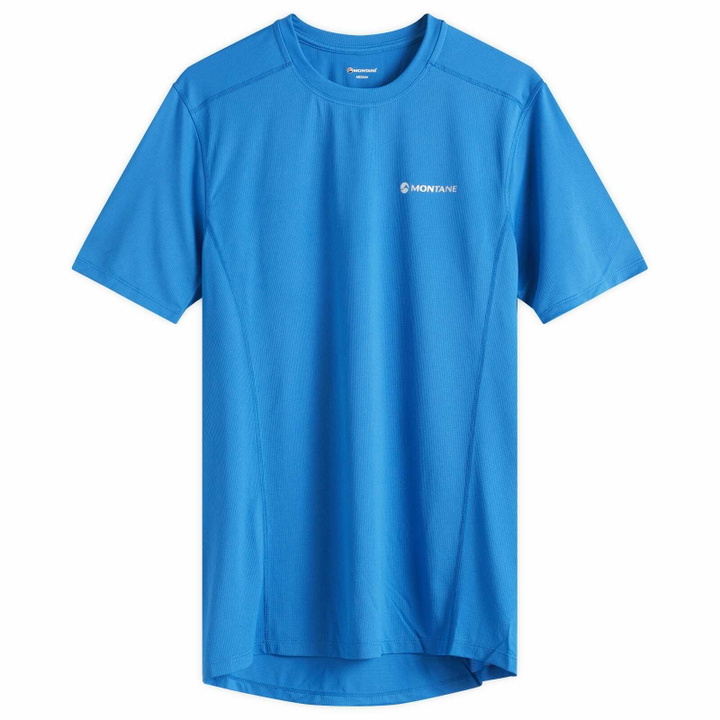 Photo: Montane Men's Dart Lite T-Shirt in Electric Blue