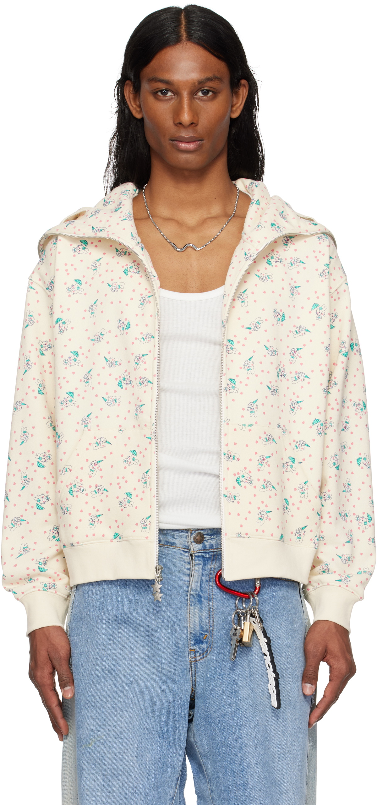 Ashley Williams Yellow Bunny Butterfly Hoodie Ashley Williams