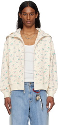Ashley Williams Yellow Bunny Butterfly Hoodie