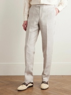 Favourbrook - Slim-Fit Linen Suit Trousers - Neutrals