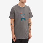 Tired Skateboards Men's Oh Hell No T-Shirt in Charcoal