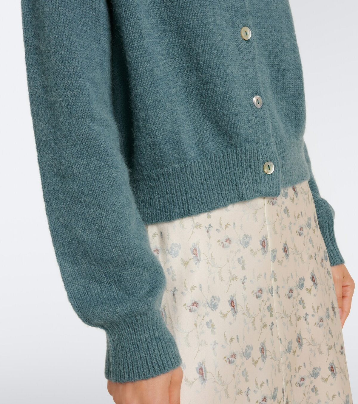 Dôen Petra wool and alpaca-blend cardigan