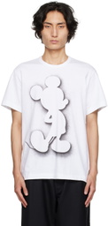 Comme des Garçons Homme Deux White Printed T-Shirt