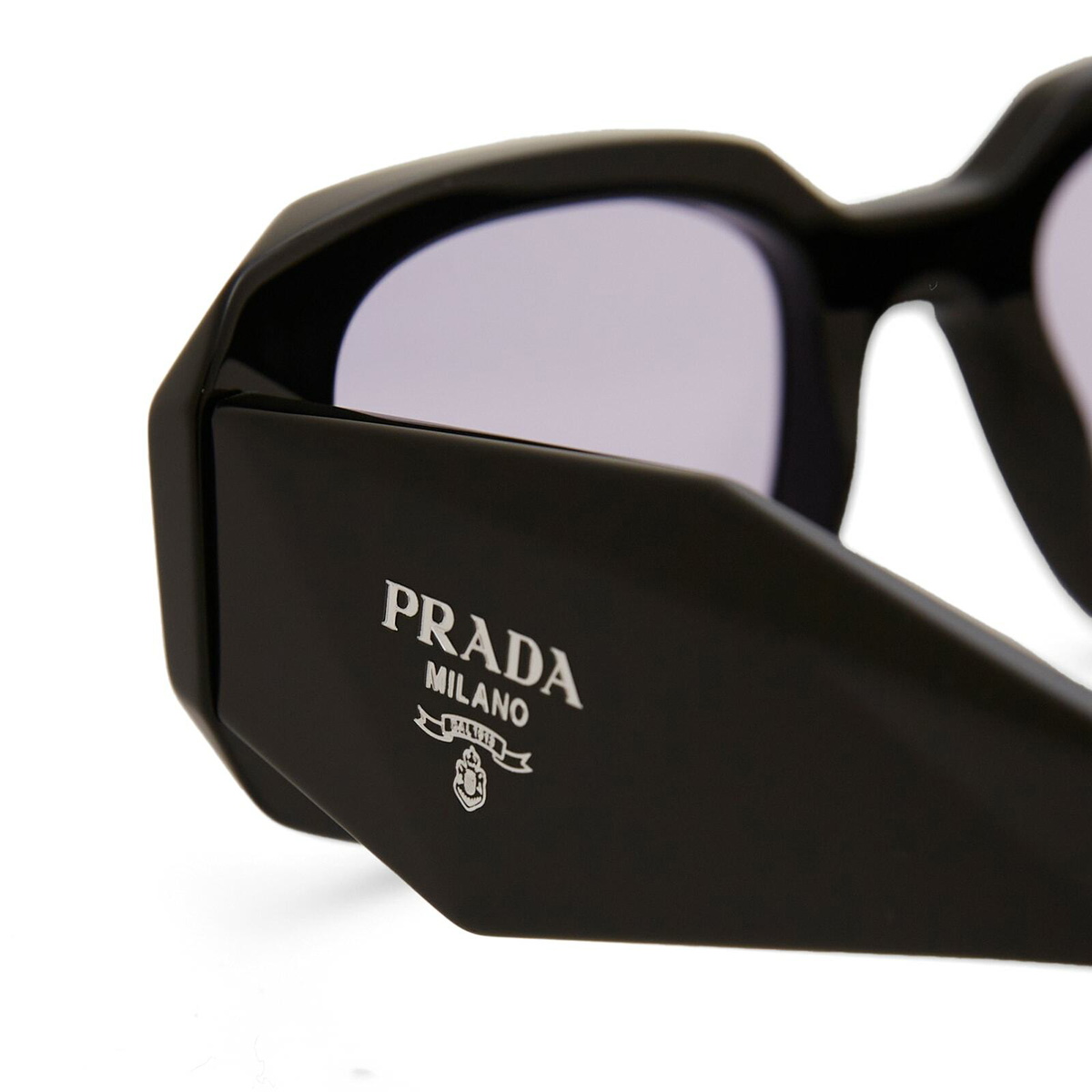 Prada Eyewear Women's 17WS Sunglasses in Black/Violet 