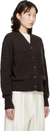 Cordera Brown Baby Alpaca Cardigan