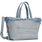 Alexander Wang Blue Punch Small Fray Tote