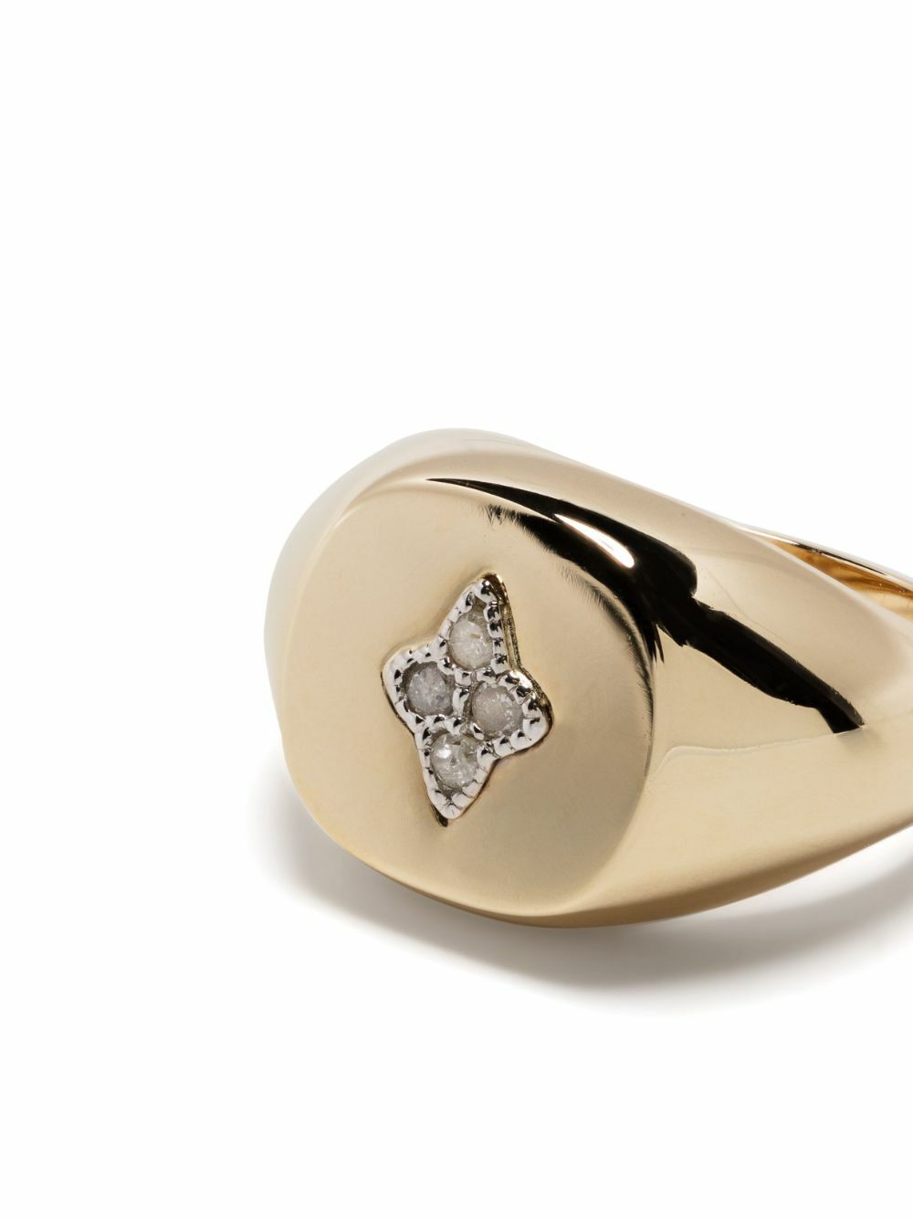 Pascale Monvoisin 9K Yellow Gold Louise Diamond Ring