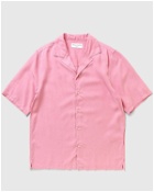 Officine Générale Eren Shortsleeve Shirt Pigment Dye Lyocell Pink - Mens - Shortsleeves