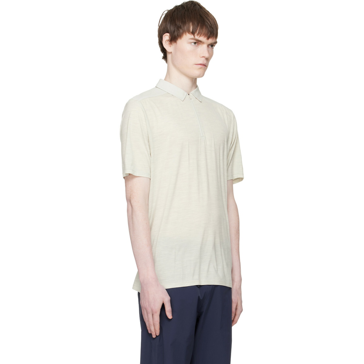 Veilance Gray Frame S/S Polo
