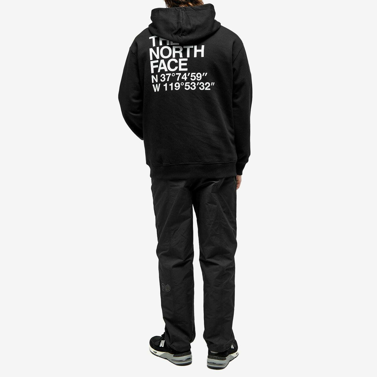 The North Face Men's Coordinates Hoodie in Tnf Black The North Face