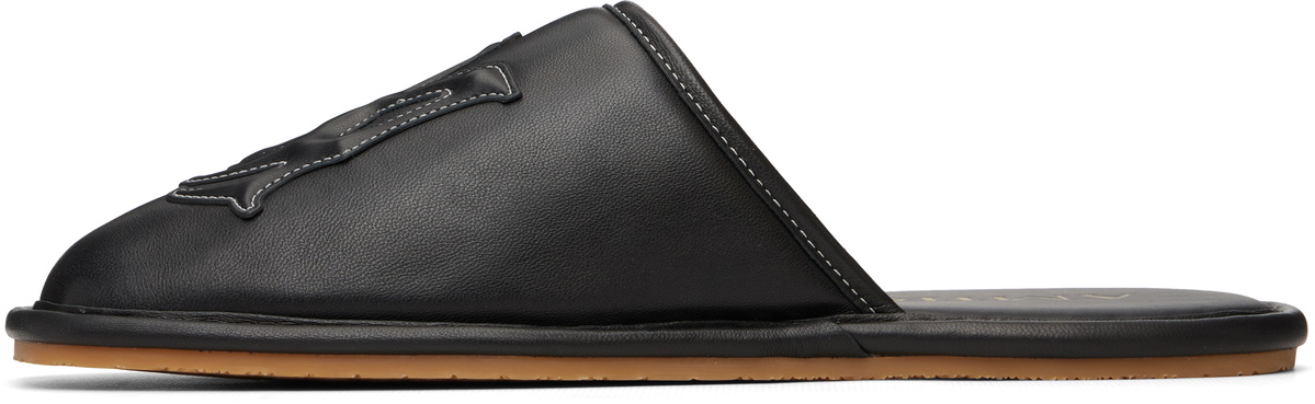 AMIRI Black MA Slippers