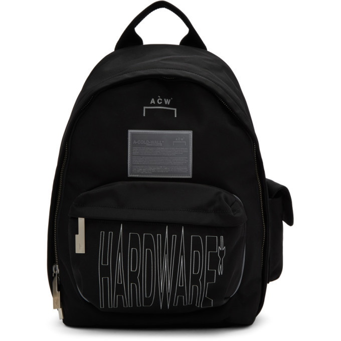 A-Cold-Wall* Black Hardware Backpack A-Cold-Wall*