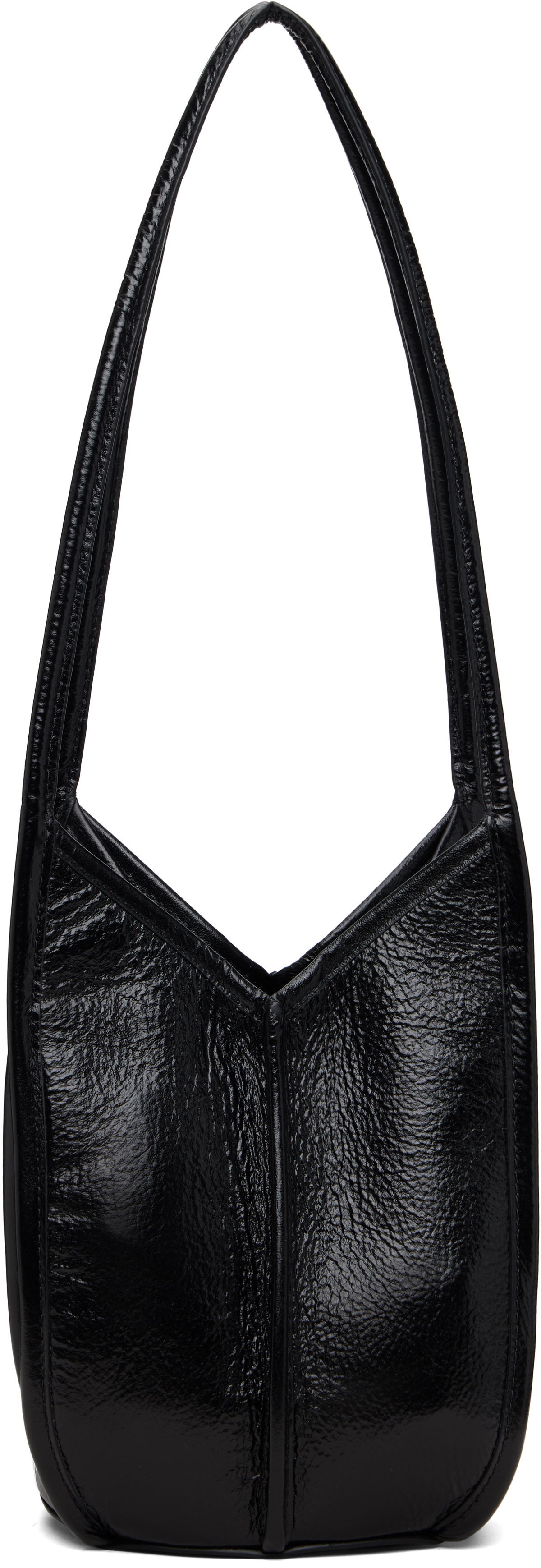HEREU Black Calella Bucket Bag