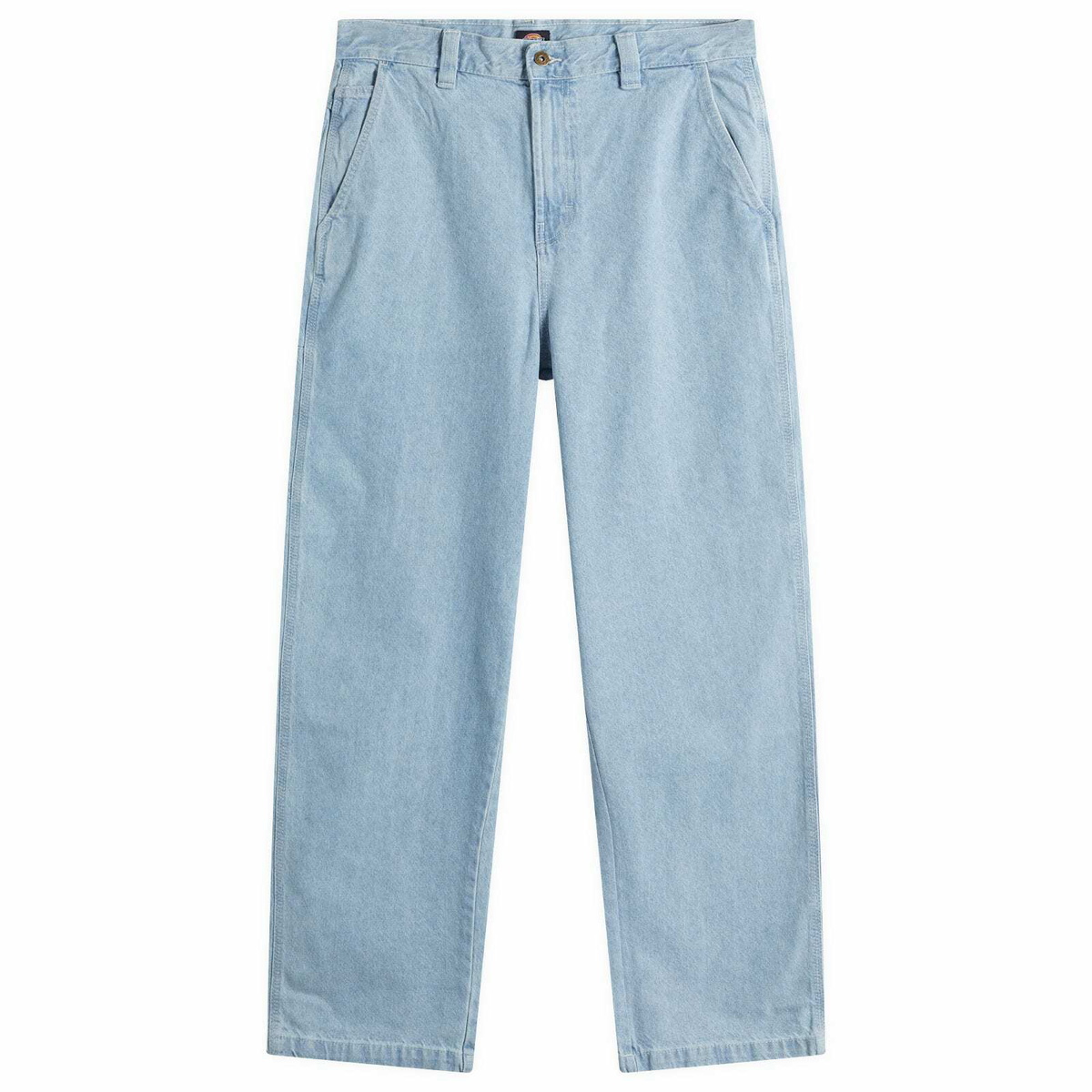Dickies Men's Madison Baggy Fit Denim Jeans in Vintage Aged Blue