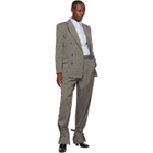 Tibi Brown Wool Luka Blazer