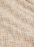 Vince Mock-neck Lace top Cream