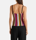 Staud Skye striped tank top