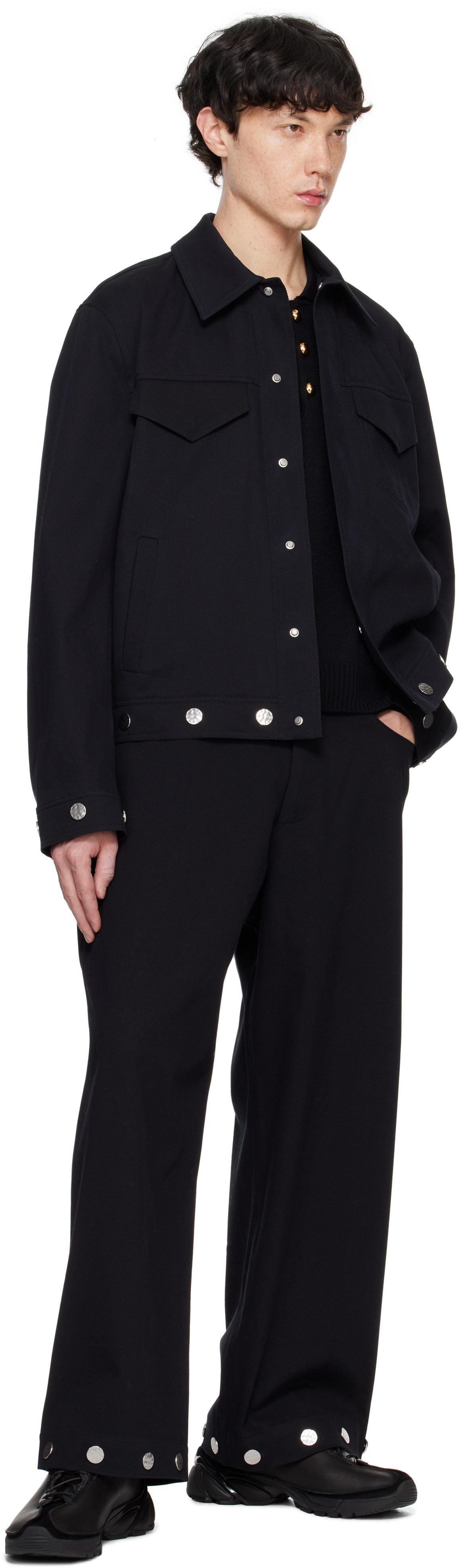 Nanushka Black Clark Jacket Nanushka