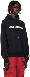 Heron Preston Black 'This Is Not' Hoodie