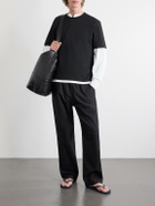 Studio Nicholson - Bric Cotton-Jersey T-Shirt - Black