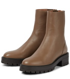 Aquazzura Saint Honoré leather ankle boots