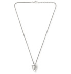 Gucci - Anger Forest Wolf's Head Sterling Silver Necklace - Silver