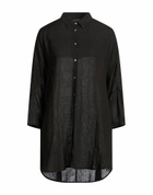 120% Lino Womens Shirt in Black