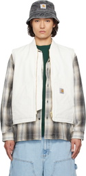 Carhartt Work In Progress White Classic Vest