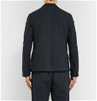 Folk - Navy Slim-Fit Unstructured Linen and Cotton-Blend Suit Jacket - Navy